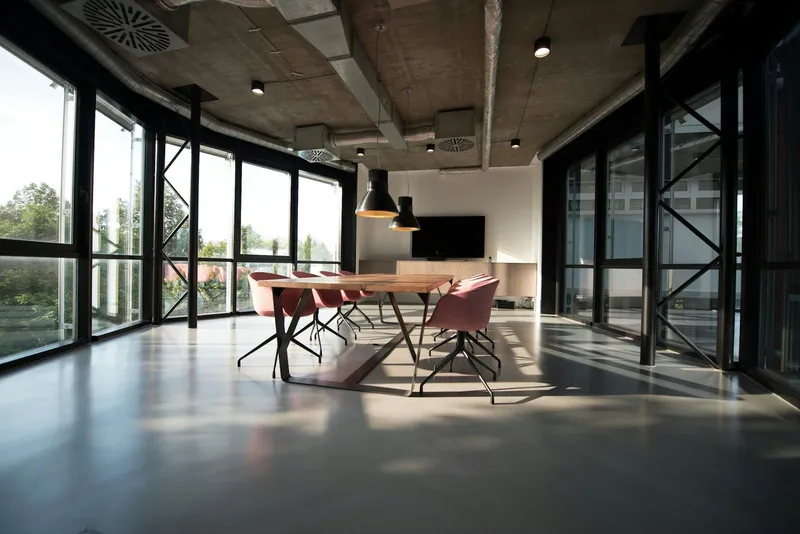 De vergaderruimte van A Office